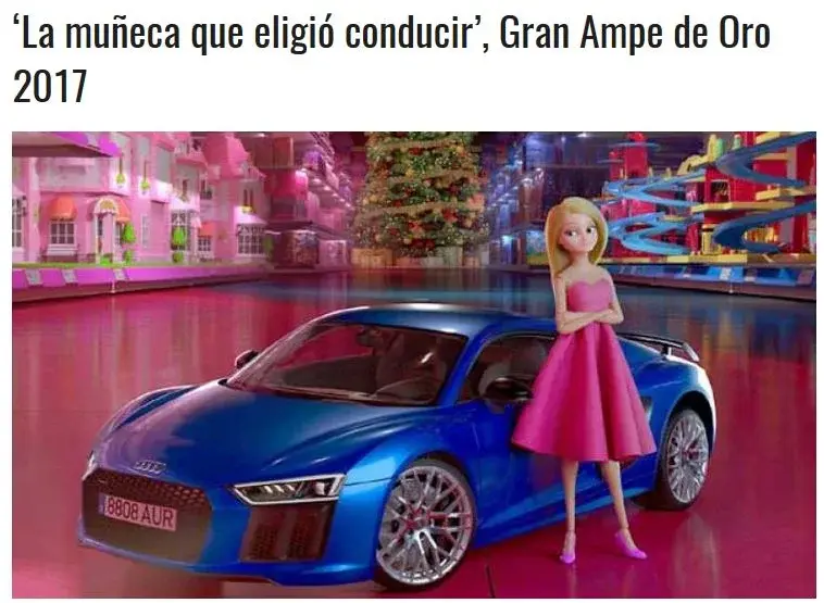 23lunes wins the Grand Prix at the AMPE Awards 2017